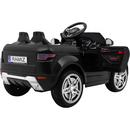 Pojazd elektryczny Rapid Racer, czarny