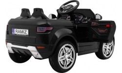 Pojazd elektryczny Rapid Racer, czarny