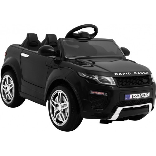 Pojazd elektryczny Rapid Racer, czarny