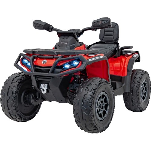 Quad elektryczny Can-Am Outlander ATV, czerwony