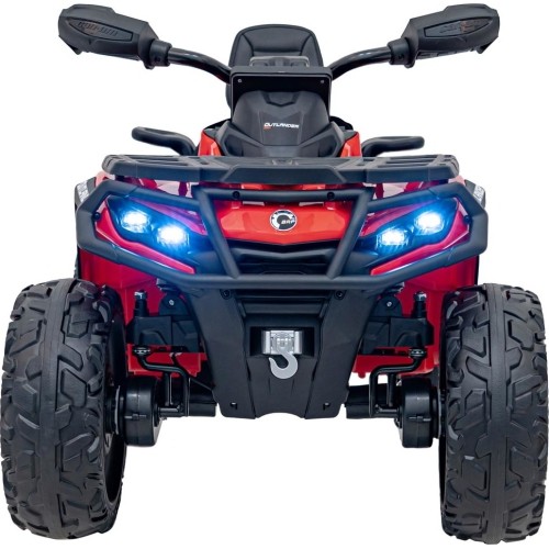 Quad elektryczny Can-Am Outlander ATV, czerwony