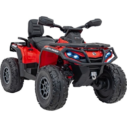 Quad elektryczny Can-Am Outlander ATV, czerwony