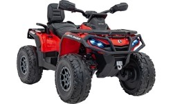 Quad elektryczny Can-Am Outlander ATV, czerwony