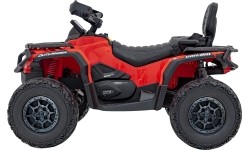 Quad elektryczny Can-Am Outlander ATV, czerwony