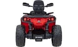 Quad elektryczny Can-Am Outlander ATV, czerwony
