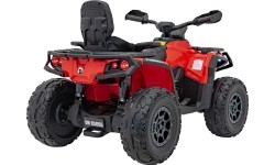 Quad elektryczny Can-Am Outlander ATV, czerwony