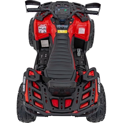 Quad elektryczny Can-Am Outlander ATV, czerwony