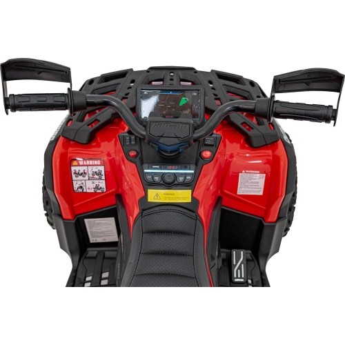 Quad elektryczny Can-Am Outlander ATV, czerwony