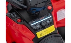 Quad elektryczny Can-Am Outlander ATV, czerwony