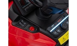 Quad elektryczny Can-Am Outlander ATV, czerwony