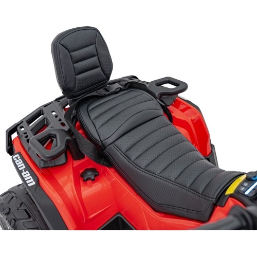 Quad elektryczny Can-Am Outlander ATV, czerwony