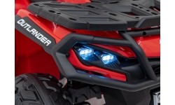 Quad elektryczny Can-Am Outlander ATV, czerwony