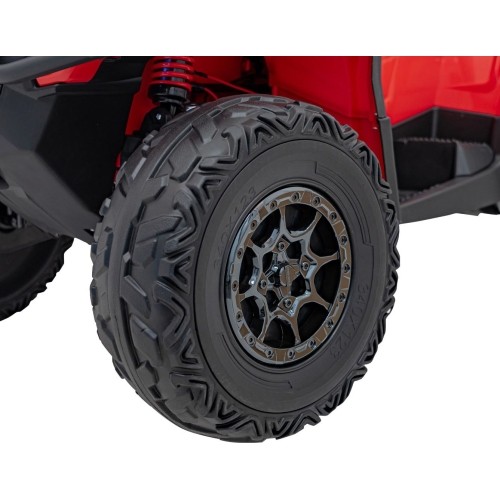 Quad elektryczny Can-Am Outlander ATV, czerwony