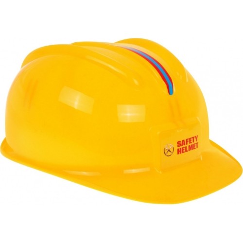 Duży zestaw z piłą łańcuchową, rękawice, okulary i kask