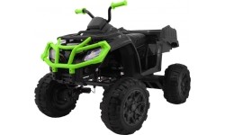 Pojazd Quad XL ATV ze zdalnym sterowaniem 2,4 GHz, czarno-zielony