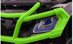 Pojazd Quad XL ATV ze zdalnym sterowaniem 2,4 GHz, czarno-zielony