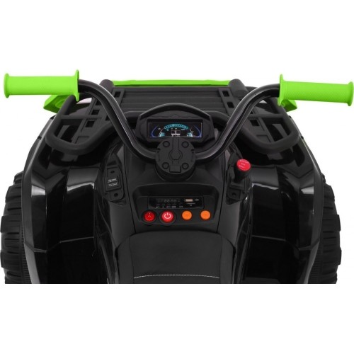 Pojazd Quad XL ATV ze zdalnym sterowaniem 2,4 GHz, czarno-zielony