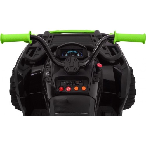 Pojazd Quad XL ATV ze zdalnym sterowaniem 2,4 GHz, czarno-zielony