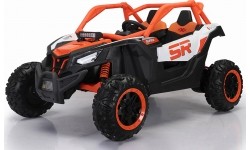 Pojazd elektryczny Buggy SR SUPER 66, pomarańczowy