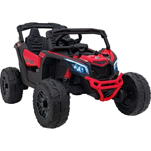 Pojazd elektryczny quad ATV CAN-AM Maverick, czerwony