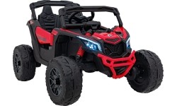 Pojazd elektryczny quad ATV CAN-AM Maverick, czerwony