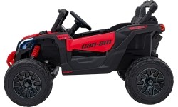 Pojazd elektryczny quad ATV CAN-AM Maverick, czerwony