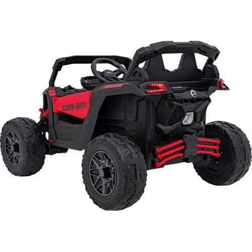 Pojazd elektryczny quad ATV CAN-AM Maverick, czerwony