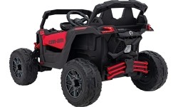 Pojazd elektryczny quad ATV CAN-AM Maverick, czerwony