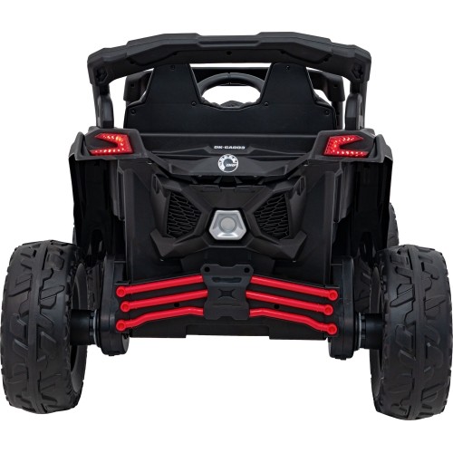 Pojazd elektryczny quad ATV CAN-AM Maverick, czerwony