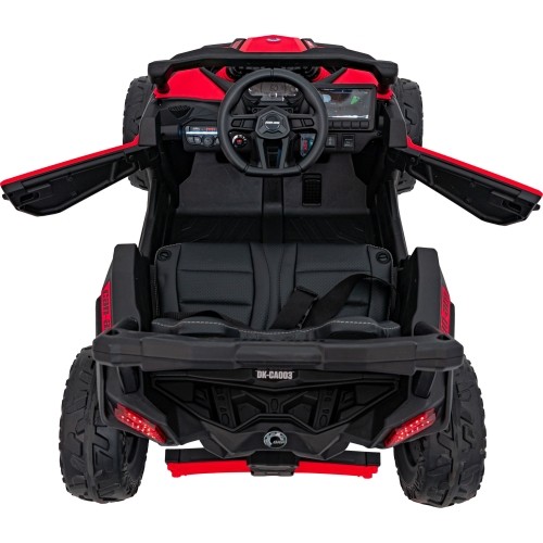 Pojazd elektryczny quad ATV CAN-AM Maverick, czerwony