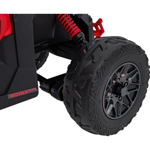 Pojazd elektryczny quad ATV CAN-AM Maverick, czerwony