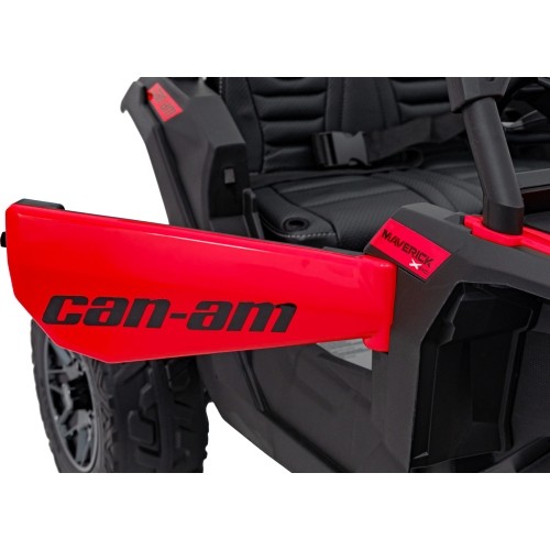 Pojazd elektryczny quad ATV CAN-AM Maverick, czerwony