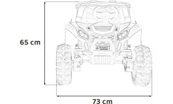 Pojazd elektryczny Buggy UTV 2000M Racing, biały