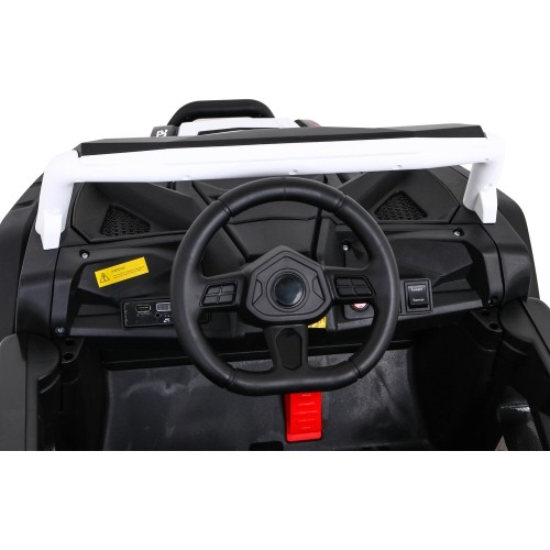 Pojazd elektryczny Buggy UTV 2000M Racing, biały