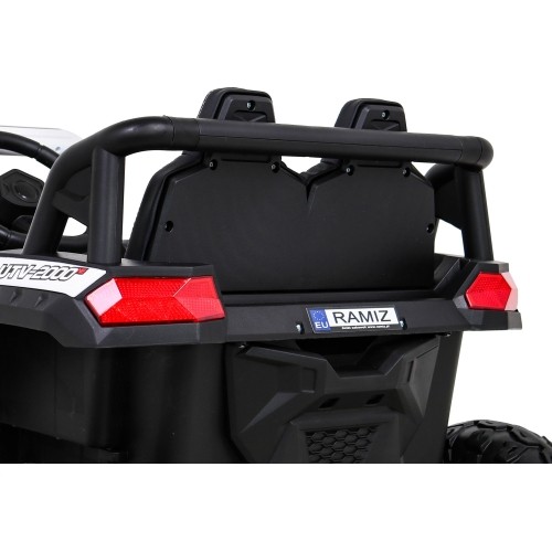 Pojazd elektryczny Buggy UTV 2000M Racing, biały