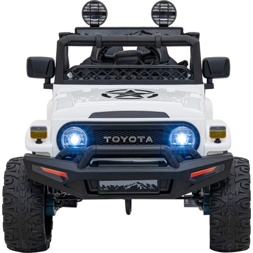 Pojazd elektryczny Toyota FJ Cruiser, biały