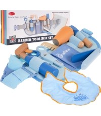 Wooden Barber Set