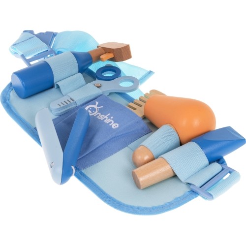 Wooden Barber Set