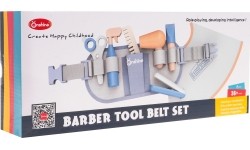 Wooden Barber Set