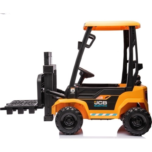 Wózek widłowy JCB, żółty
