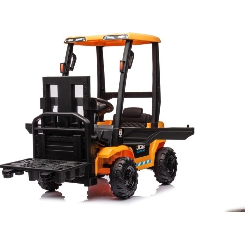 Wózek widłowy JCB, żółty