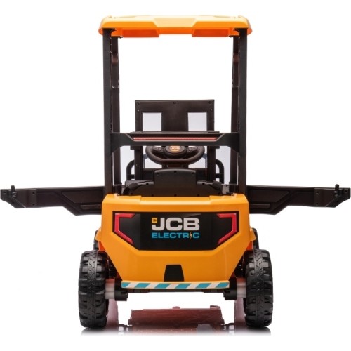 Wózek widłowy JCB, żółty