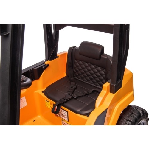 Wózek widłowy JCB, żółty