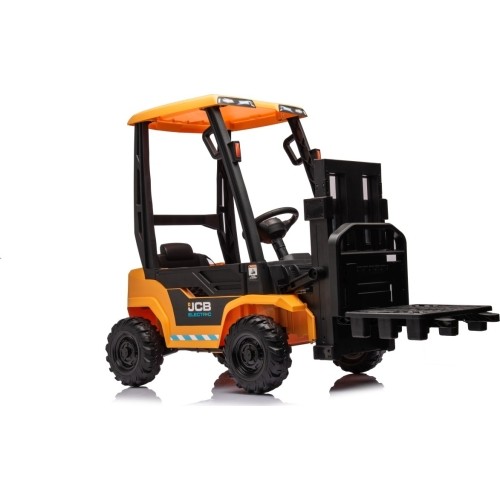 Wózek widłowy JCB, żółty