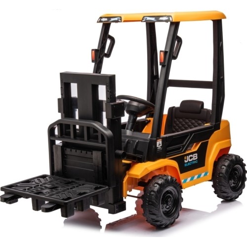 Wózek widłowy JCB, żółty