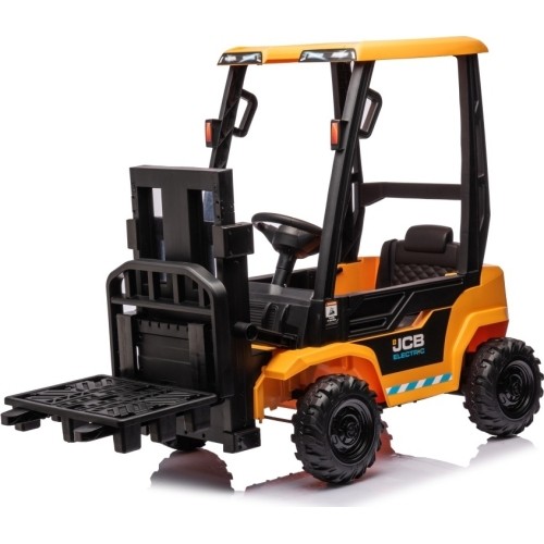 Wózek widłowy JCB, żółty