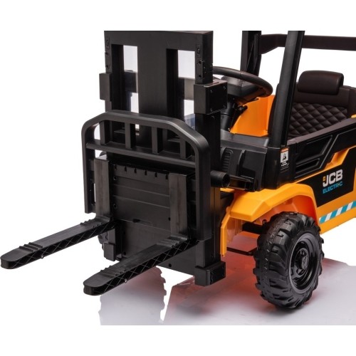 Wózek widłowy JCB, żółty