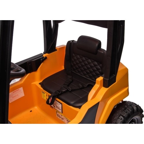 Wózek widłowy JCB, żółty