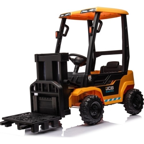 Wózek widłowy JCB, żółty