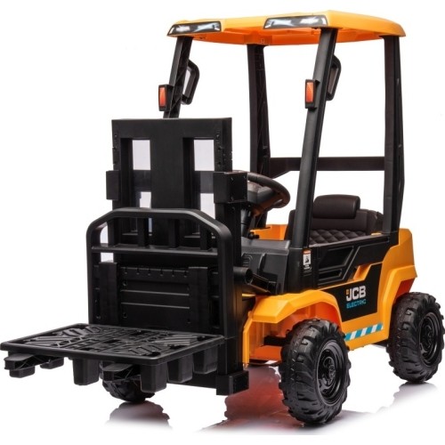 Wózek widłowy JCB, żółty